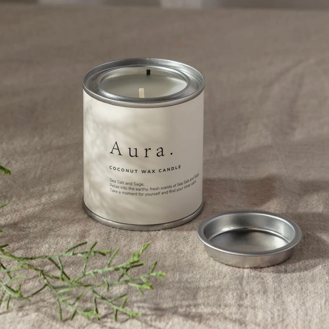 Aura Tin Candle