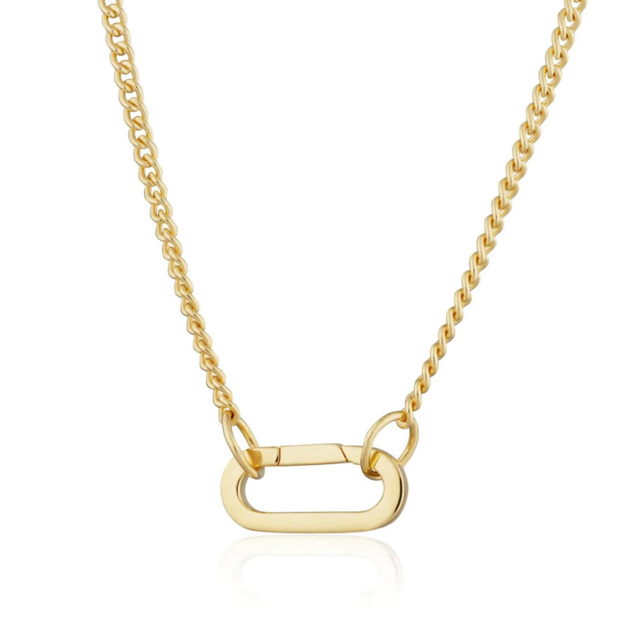 Paperclip Curb Chain Necklace