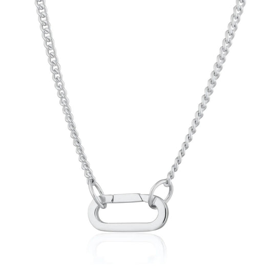 Paperclip Curb Chain Necklace