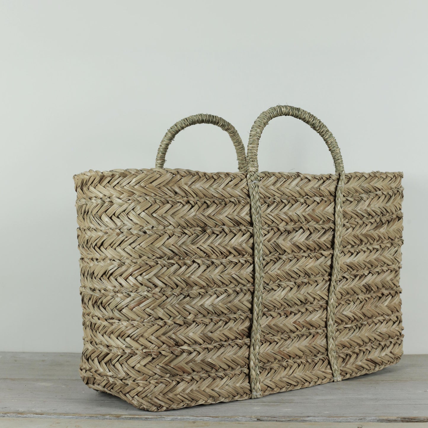 Plaited Seagrass Tote Bag | Large