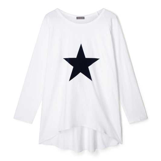 Robyn Top | Navy Star