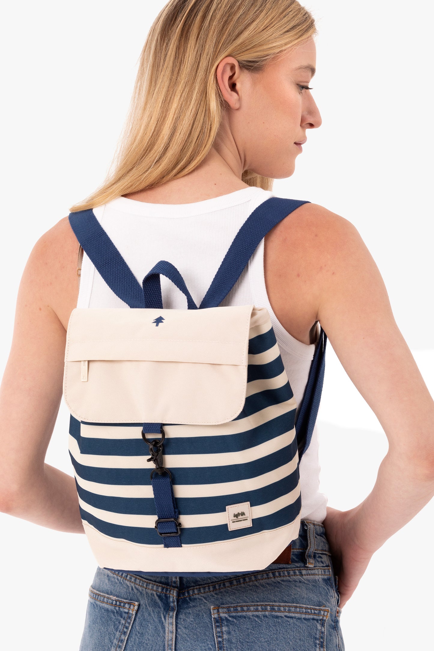Scout Mini Backpack | Marine Stripes