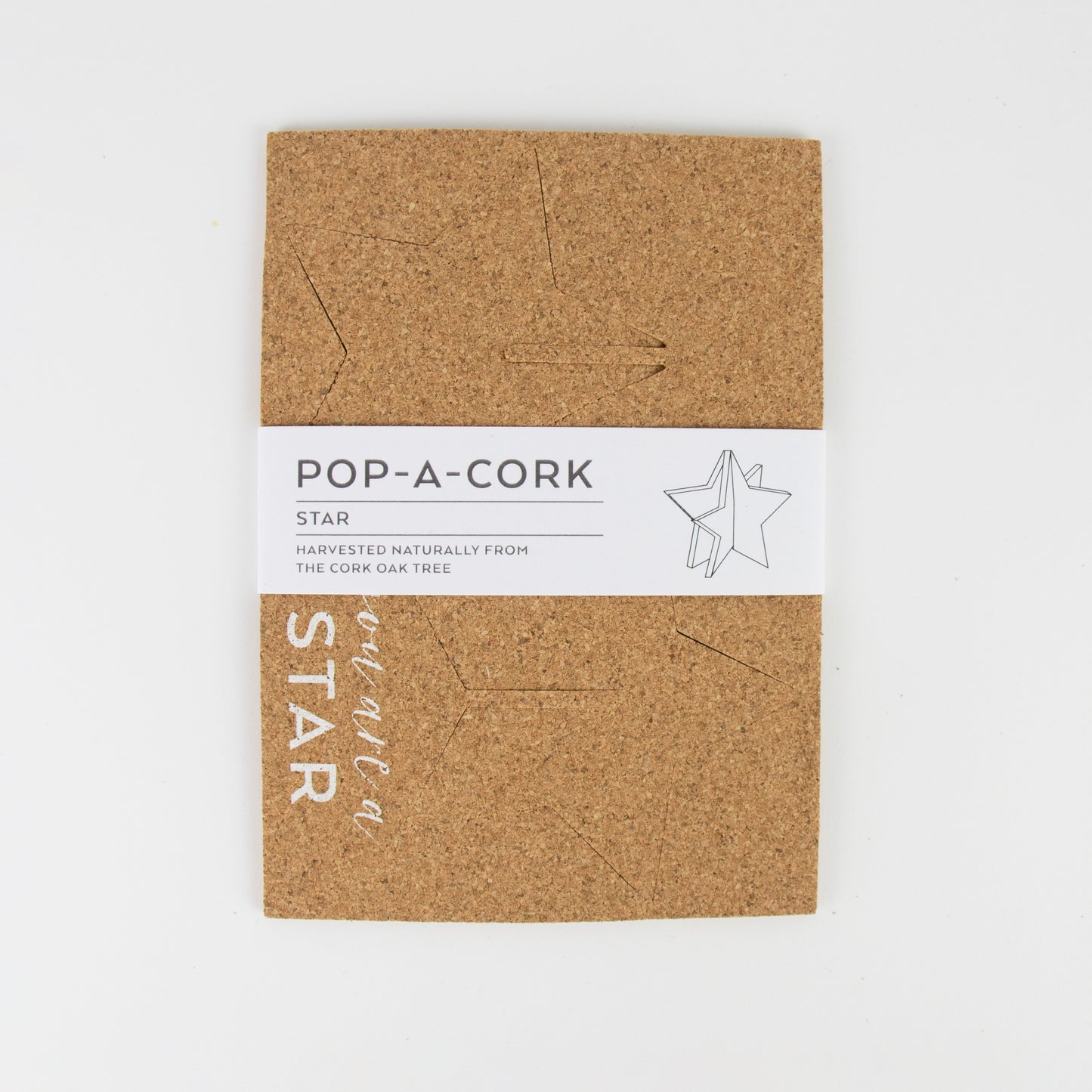 Organic Pop-A-Cork | Star